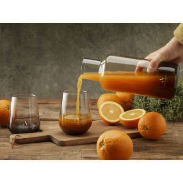 Logo trade mainoslahjat tuotekuva: Smokey Water Glass 450 ml