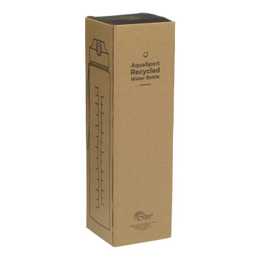 Logotrade mainostuote tuotekuva: AquaSport GRS kierrätetty vesipullo 1000 ml