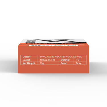 Logotrade liikelahjat kuva: TIEDONSIIRTOKAAPELI Boost Link Nylon LK50CL Type C Lightning