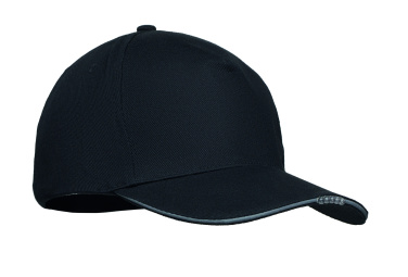 Logotrade liikelahjat kuva: 5-paneelinen LED-puuvillalippis 22