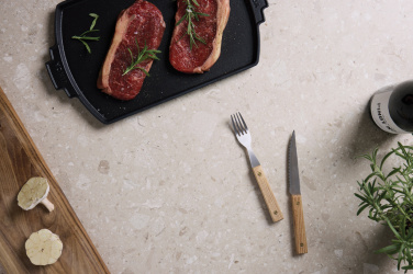 Logo trade liikelahja kuva: VINGA Paso 8-osainen ruokailuvälinesetti grillaukseen