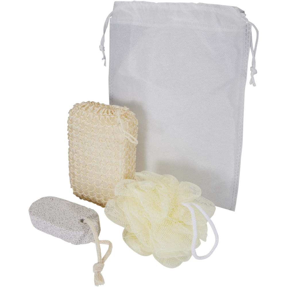 Logotrade mainostuotet kuva: Harmony kolmiosainen kylpytarvikesarja