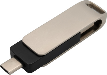 Logotrade liikelahjat mainoslahjat tuotekuva: Metallinen USB-tikku