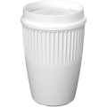 Cirrus 350 ml:n kahvimuki 360°-kannella, Valkoinen