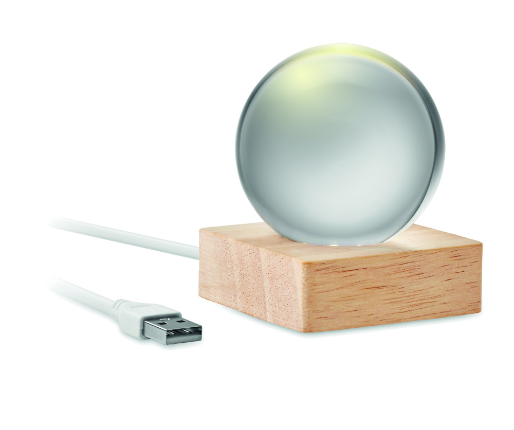 Logotrade liikelahjat kuva: LED lasipallo