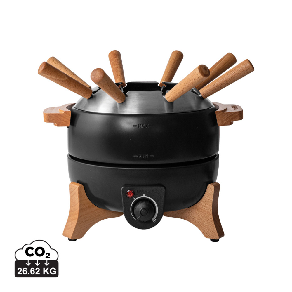 Logotrade liikelahjat mainoslahjat tuotekuva: BOSKA sähköinen fondue-setti - 2,3 l (EU-tyyppi F)