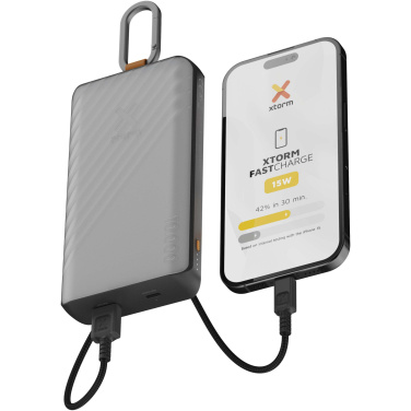 Logo trade mainoslahja kuva: Xtorm XG2S101 Go2 aurinkovaravirtalähde valolla, 10 000 mAh ja 15 W