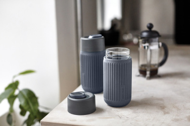Logotrade liikelahjat mainoslahjat tuotekuva: Black+Blum lasinen matkakuppi 340 ml