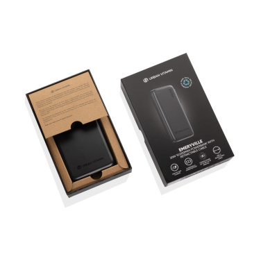 Logo trade liikelahja mainoslahja tuotekuva: Urban Vitamin Emeryville 20 W 10 000 mAh -varavirtalähde