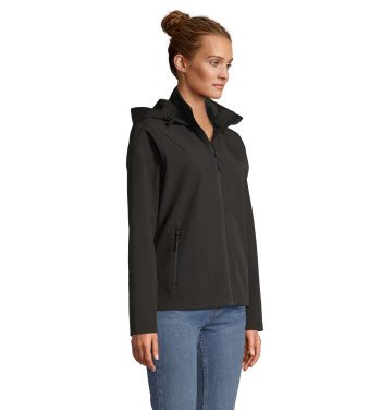 Logo trade mainostuote kuva: RACE WOMEN HOODED JACKET