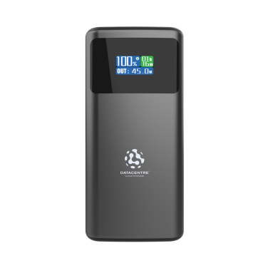 Logotrade mainoslahja tuotekuva: Quantum RCS PD45W nopea 10 000 mAh -varavirtalähde näytöllä