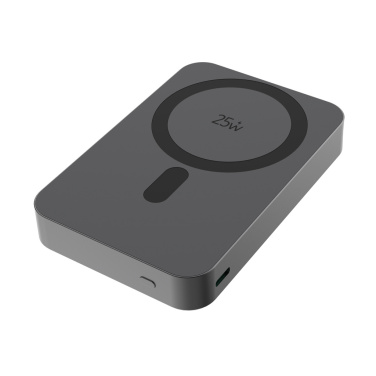 Logo trade mainostuotet tuotekuva: Quantum ultra-nopea 10 000 mAh magneettinen 25 W powerbank.