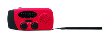 Logo trade mainoslahja kuva: Radio SOS LED-taskulampulla