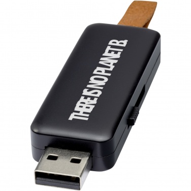 Logotrade verslo dovanos nuotrauka: Šviečianti 8 GB apšviečianti USB atmintinė