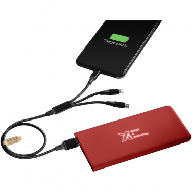 Logotrade firminės dovanos nuotrauka: SCX.design P15 apšviečiamas 5000 mAh maitinimo blokas