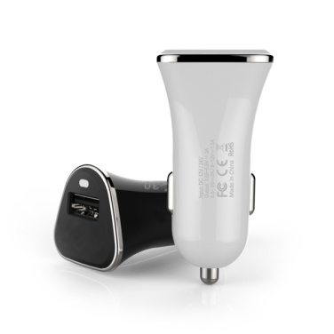 Logotrade reklaminiai produktai nuotrauka: Automobilinis įkroviklis („Qualcomm Quick Charge 3.0“)
