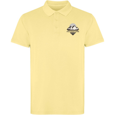 Logotrade verslo dovanos nuotrauka: Cobain trumpomis rankovėmis unisex polo marškinėliai