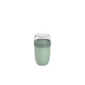 Mepal Ellipse 750+300 ml izoliuotas pietų puodas, Šalavijų žalia