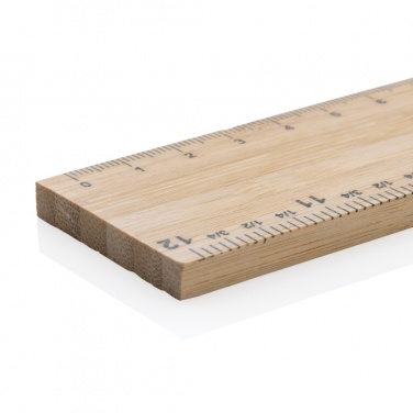 Logotrade korporatīvās dāvanas foto: Timberson īpaši biezs 30 cm abpusējs bambusa lineāls