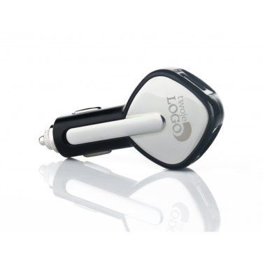 Logotrade dāvanas foto: Dubults USB automašīnas lādētājs