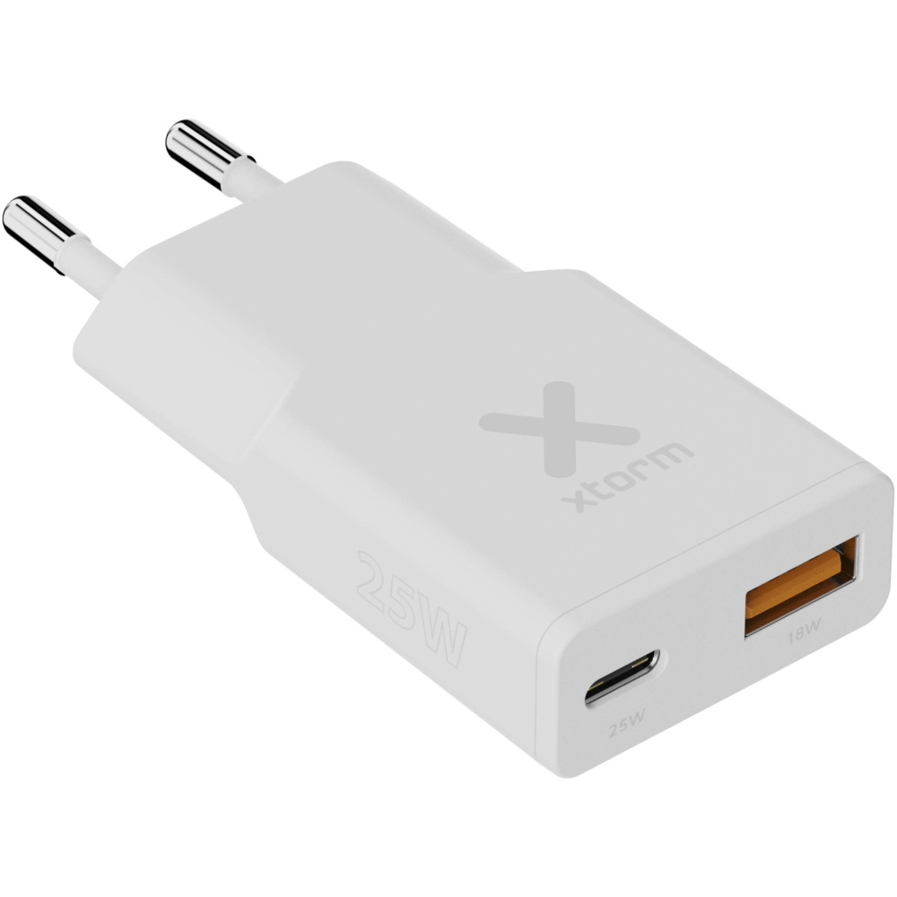 Logotrade korporatīvās dāvanas foto: Xtorm XG2SL025 Go2 SlimLine 25W lādētājs