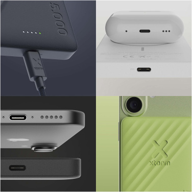 Logotrade korporatīvās dāvanas foto: Xtorm Go2 15W 5000 mAh bezvadu pārnēsājamais akumulators