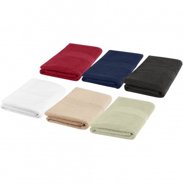 Логотрейд бизнес-подарки картинка: Хлопковое полотенце для ванной Amelia 70x140 см плотностью 450 г/м²