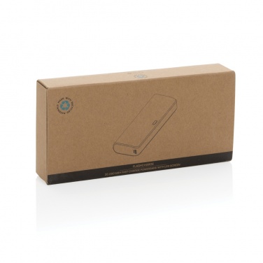 Лого трейд pекламные подарки фото: FlashCharge RCS rplastic 20000 мАч быстрая зарядка powerbank
