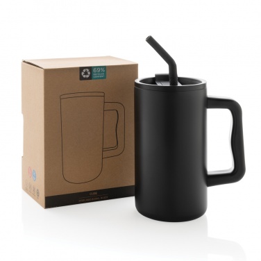 Лого трейд pекламные продукты фото: Кружка Cube RCS из переработанной стали 800 мл