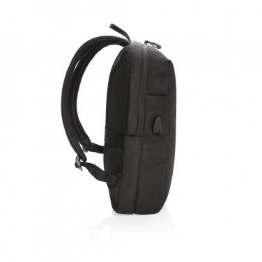 Логотрейд pекламные cувениры картинка: Рюкзак для ноутбука Swiss Peak AWARE™ RFID и USB A