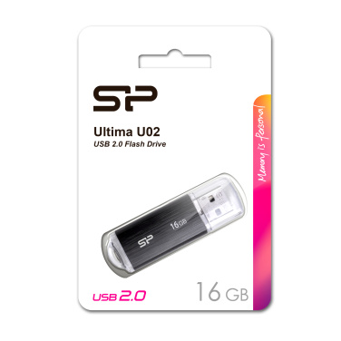 Лого трейд бизнес-подарки фото: Pendrive Silicon Power Ultima U02 2.0