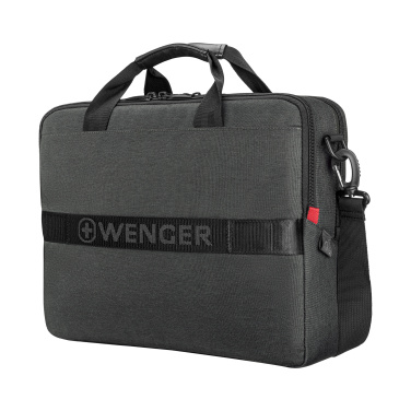 Логотрейд pекламные cувениры картинка: Сумка для ноутбука Wenger MX ECO Brief 16''