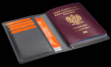 Лого трейд бизнес-подарки фото: Чехол для паспорта RFID 1301119