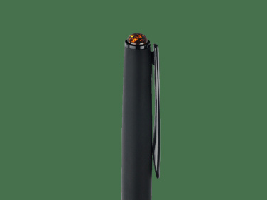 Логотрейд pекламные подарки картинка: Шариковая ручка с камнем AMBER 2070036