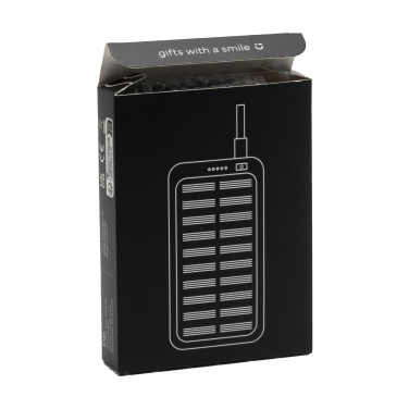 Лого трейд бизнес-подарки фото: Солнечное зарядное устройство RCS Powerbank 4000
