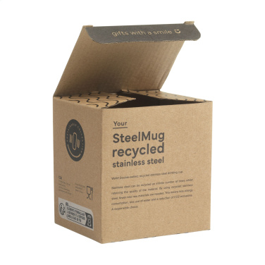 Логотрейд бизнес-подарки картинка: SteelMug RCS переработанная сталь 220 мл