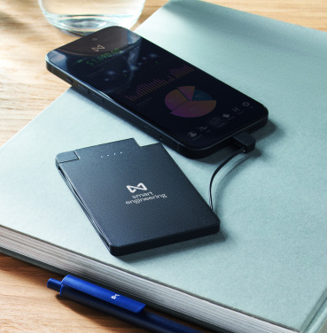 Лого трейд pекламные cувениры фото: Magnetic power bank 2500 mAh