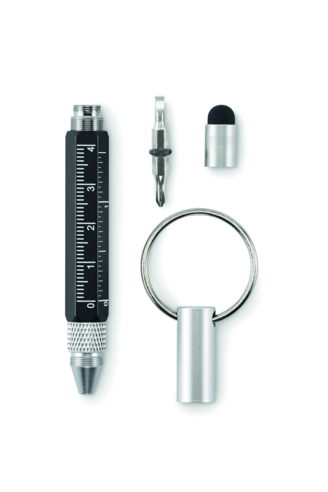 Логотрейд pекламные продукты картинка: Key ring with twist action pen