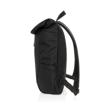 Лого трейд pекламные cувениры фото: Рюкзак для ноутбука Swiss Peak Aware™ RPET Leonard 15,6 дюйма
