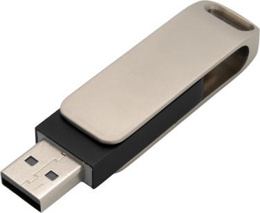 Лого трейд pекламные cувениры фото: Металлическая USB-флешка