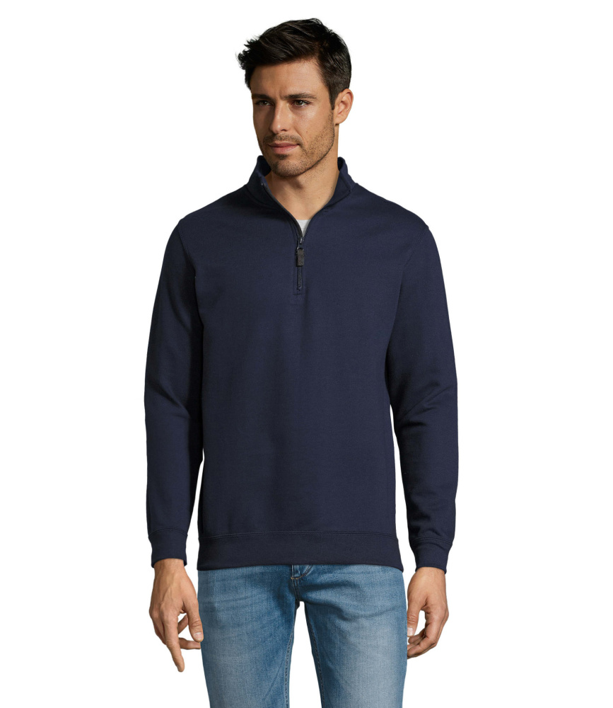 Логотрейд pекламные подарки картинка: STAN Sweat Zip Collar 260