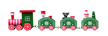 Лого трейд pекламные подарки фото: Wooden Christmas train