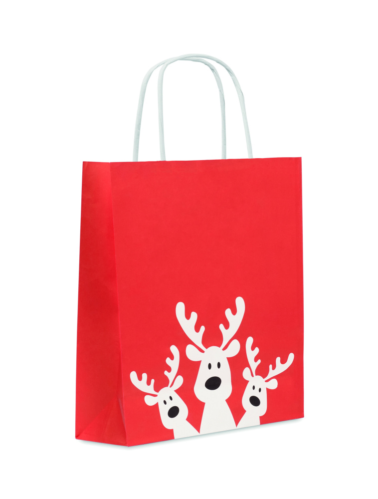 Лого трейд pекламные подарки фото: Gift paper bag small