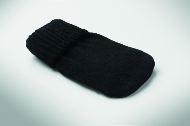 Лого трейд бизнес-подарки фото: Hand warmer knitted polyester