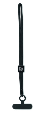 Логотрейд pекламные подарки картинка: RPET phone wrist cord