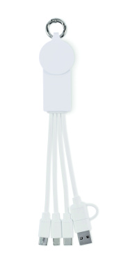 Логотрейд pекламные продукты картинка: 2 in 1 charging cable type-C