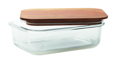 Лого трейд бизнес-подарки фото: Glass lunch box 800ml