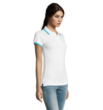 Лого трейд pекламные cувениры фото: PASADENA women polo 200g