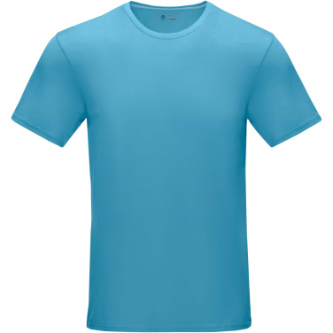 Лого трейд pекламные подарки фото: Azurite short sleeve men’s organic t-shirt