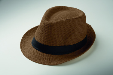 Логотрейд pекламные подарки картинка: Paper straw hat